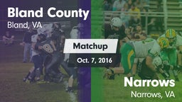 Matchup: Bland-Rocky Gap vs. Narrows  2016