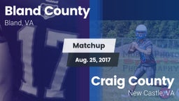 Matchup: Bland-Rocky Gap vs. Craig County  2017