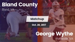 Matchup: Bland-Rocky Gap vs. George Wythe  2017