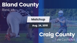 Matchup: Bland-Rocky Gap vs. Craig County  2018