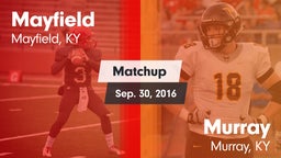 Matchup: Mayfield vs. Murray  2016