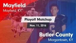Matchup: Mayfield vs. Butler County  2016