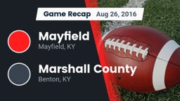 Recap: Mayfield  vs. Marshall County  2016