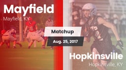 Matchup: Mayfield vs. Hopkinsville  2017