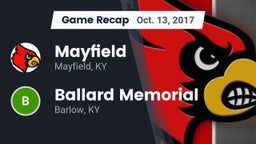 Recap: Mayfield  vs. Ballard Memorial  2017