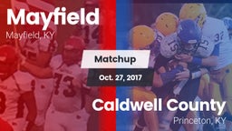 Matchup: Mayfield vs. Caldwell County  2017