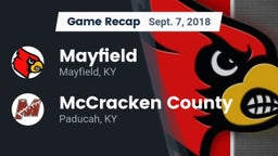 Recap: Mayfield  vs. McCracken County  2018