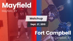 Matchup: Mayfield vs. Fort Campbell  2019
