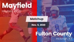 Matchup: Mayfield vs. Fulton County  2020