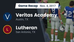Recap: Veritas Academy  vs. Lutheran  2017