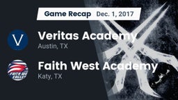 Recap: Veritas Academy  vs. Faith West Academy  2017