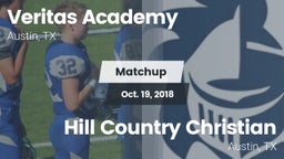 Matchup: Veritas Academy vs. Hill Country Christian  2018