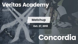 Matchup: Veritas Academy vs. Concordia  2018