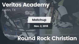 Matchup: Veritas Academy vs. Round Rock Christian 2018