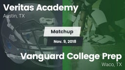 Matchup: Veritas Academy vs. Vanguard College Prep  2018
