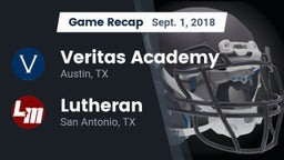 Recap: Veritas Academy  vs. Lutheran  2018