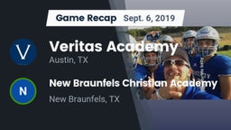 Recap: Veritas Academy  vs. New Braunfels Christian Academy 2019