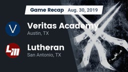 Recap: Veritas Academy  vs. Lutheran  2019