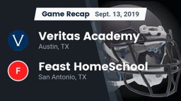 Recap: Veritas Academy  vs. Feast HomeSchool  2019