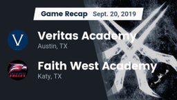 Recap: Veritas Academy  vs. Faith West Academy  2019