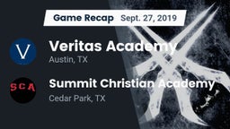 Recap: Veritas Academy  vs. Summit Christian Academy  2019