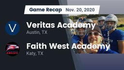 Recap: Veritas Academy vs. Faith West Academy  2020