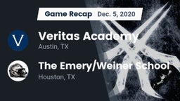 Recap: Veritas Academy vs. The Emery/Weiner School  2020