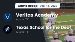 Recap: Veritas Academy vs. Texas School for the Deaf 2020
