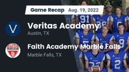 Recap: Veritas Academy vs. Faith Academy Marble Falls 2022