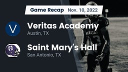 Recap: Veritas Academy vs. Saint Mary's Hall  2022