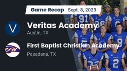 Recap: Veritas Academy vs. First Baptist Christian Academy 2023