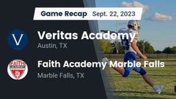 Recap: Veritas Academy vs. Faith Academy Marble Falls 2023