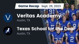 Recap: Veritas Academy vs. Texas School for the Deaf 2023