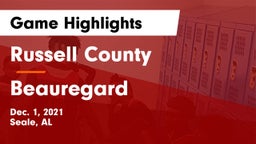 Russell County  vs Beauregard  Game Highlights - Dec. 1, 2021