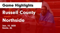 Russell County  vs Northside  Game Highlights - Jan. 14, 2020