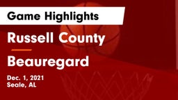 Russell County  vs Beauregard  Game Highlights - Dec. 1, 2021