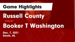 Russell County  vs Booker T Washington Game Highlights - Dec. 7, 2021