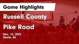 Russell County  vs Pike Road  Game Highlights - Dec. 13, 2022