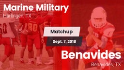 Matchup: Marine Military vs. Benavides  2018
