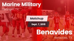 Matchup: Marine Military vs. Benavides  2018