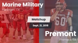 Matchup: Marine Military vs. Premont  2018
