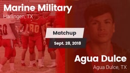 Matchup: Marine Military vs. Agua Dulce  2018