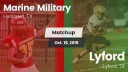 Matchup: Marine Military vs. Lyford  2018