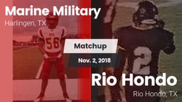 Matchup: Marine Military vs. Rio Hondo  2018