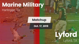 Matchup: Marine Military vs. Lyford  2019