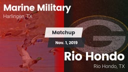 Matchup: Marine Military vs. Rio Hondo  2019