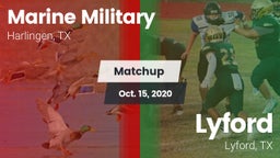 Matchup: Marine Military vs. Lyford  2020