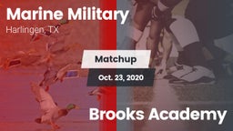 Matchup: Marine Military vs. Brooks Academy 2020