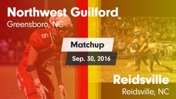 Matchup: Northwest Guilford vs. Reidsville  2016