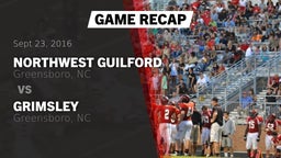 Recap: Northwest Guilford  vs. Grimsley  2016